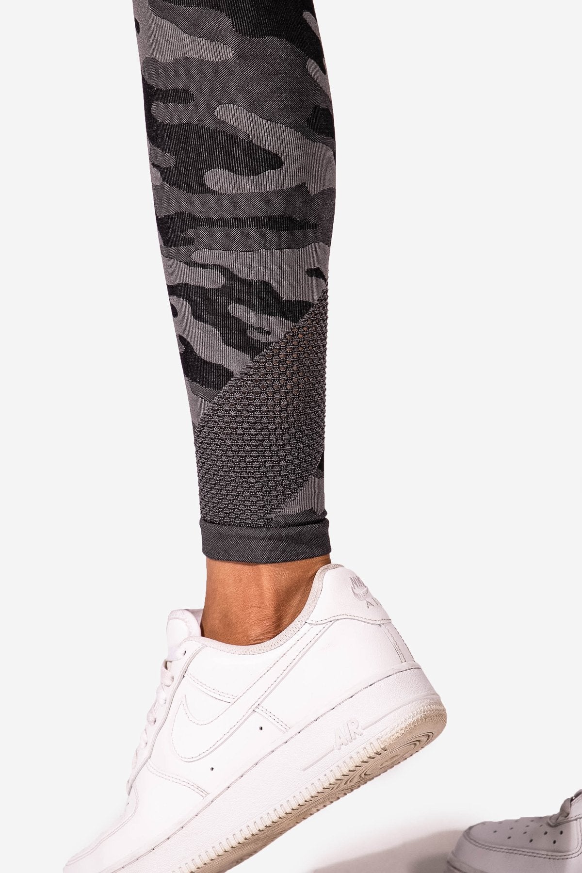 MISS MOLY Womens Seamless High Waisted Gym Leggings Camo Black Stretch Full  Length Yoga Pants 