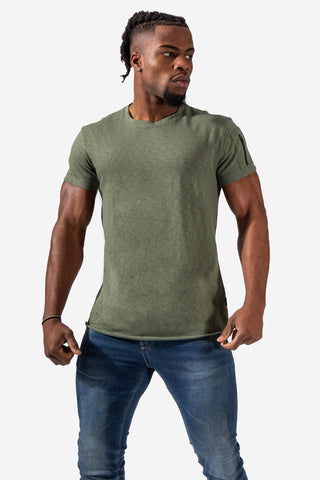 Element Casual T-Shirt - Olive T-Shirts Jed North 