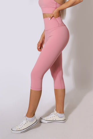 NEW wombtm046- pink 7/8 leggings Women Leggings Jed North 