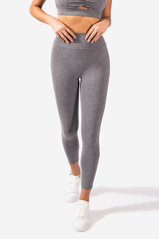 SKIMS Cotton Collection ribbed cotton-blend jersey leggings - Light Heather  Grey | Light grey leggings, Grey leggings, Leggings