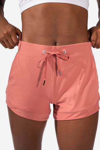 Low-Rise Running Shorts With Pockets - Pink Women's shorts Jed North 