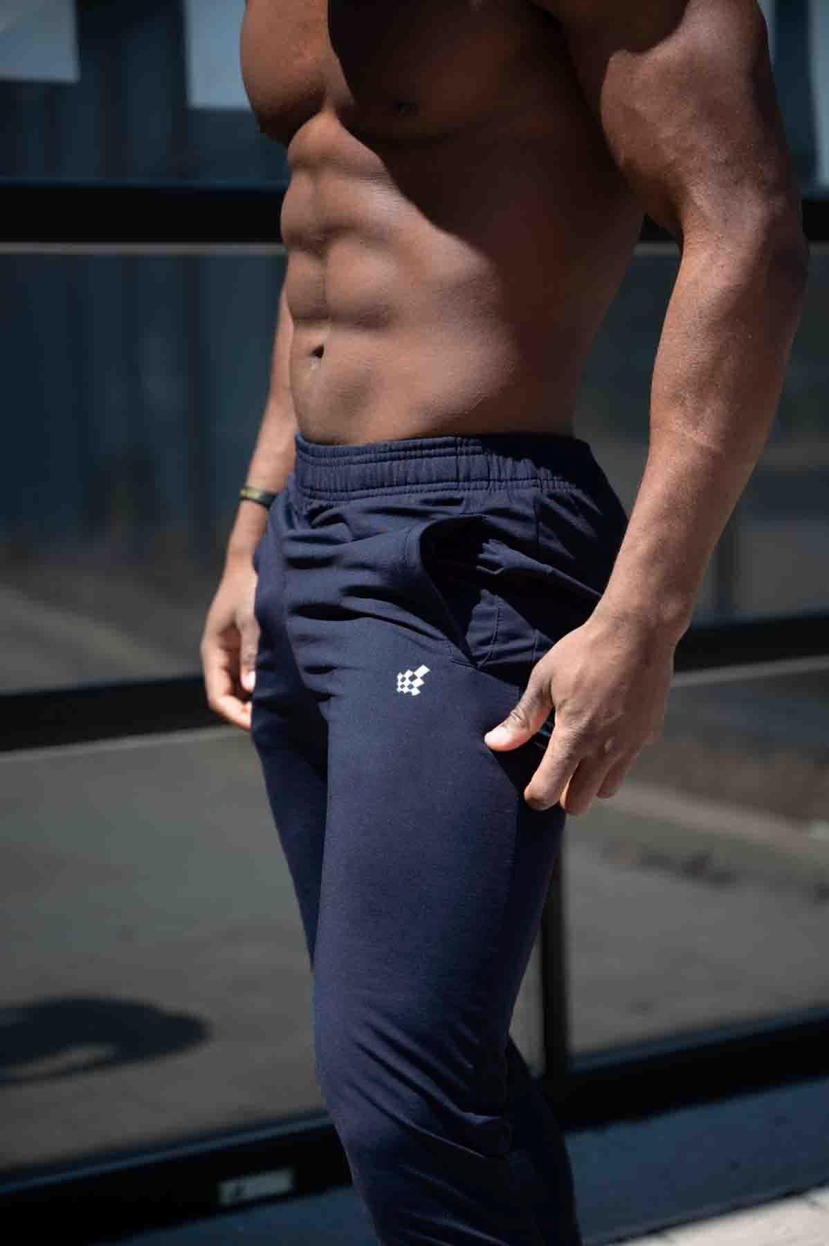 Matrix Tapered Joggers - Navy - Jed North