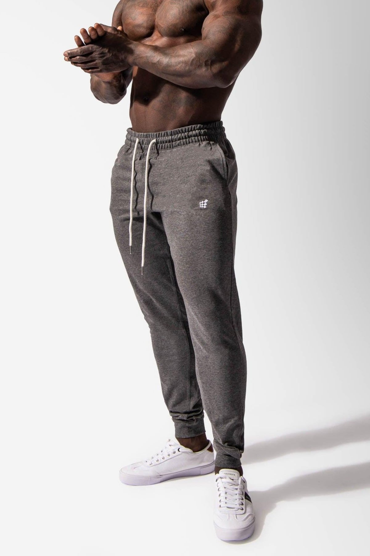 Men's Athletic Jogger Pants - Dark Gray Joggers Jed North 