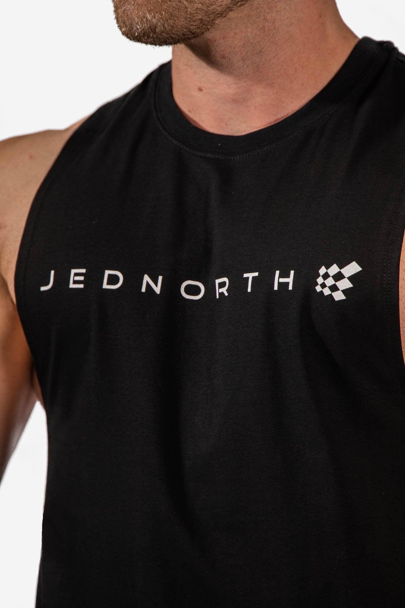 Men's Sleeveless Cut Off Tank Top Shirt Tank Tops Jed North 