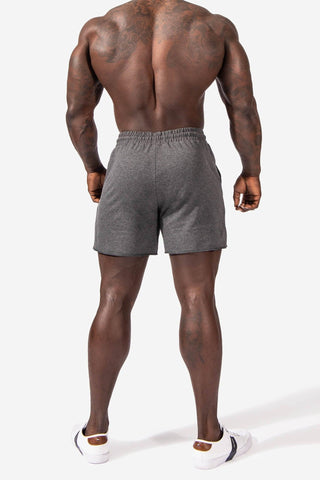 Men's Versatile Workout Sweat Shorts - Dark Gray Men Shorts Jed North 