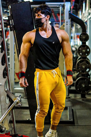Old School Joggers - Yellow - Jed North