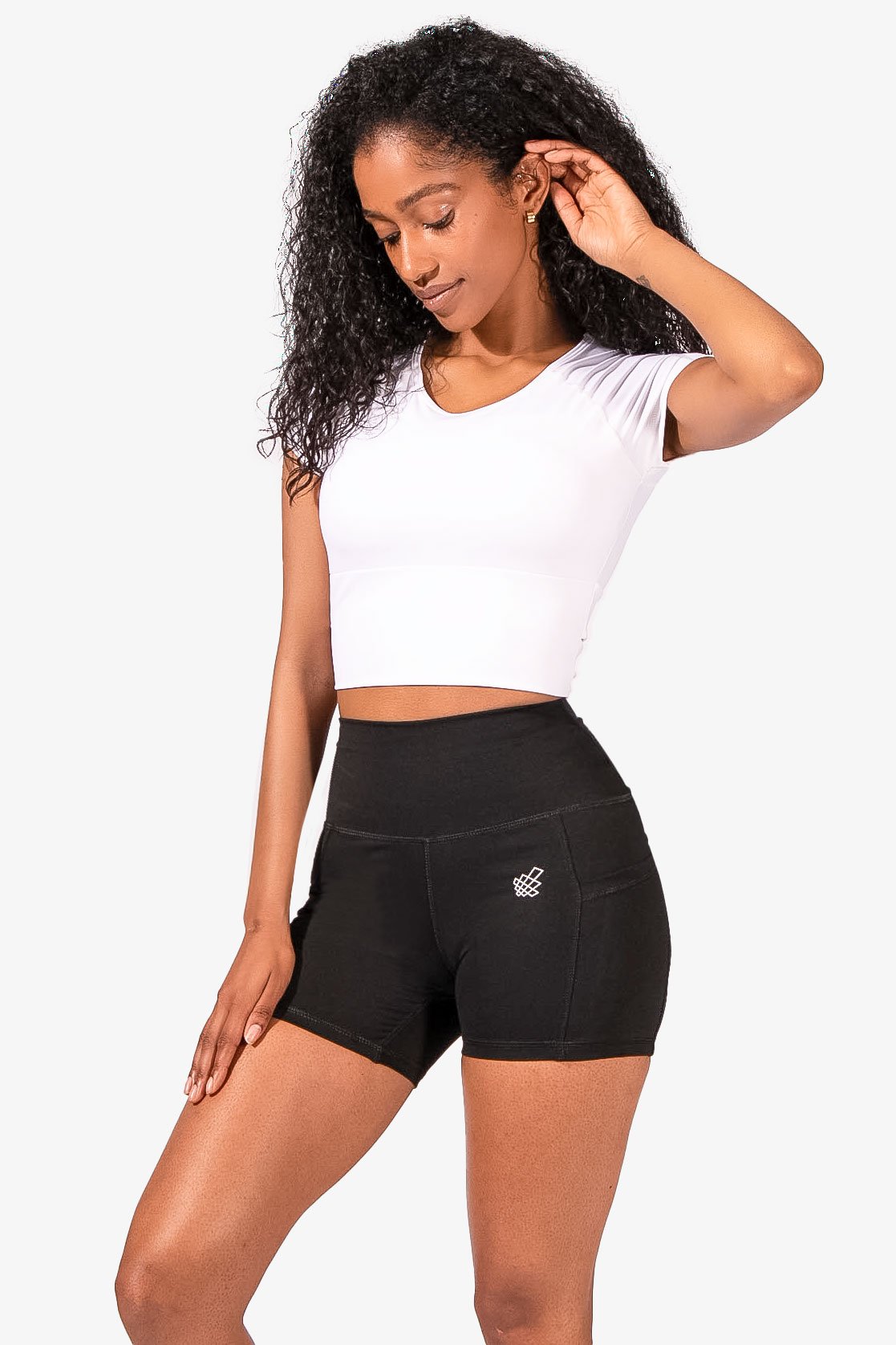 Reign Padded Crop Top - White – Jed North