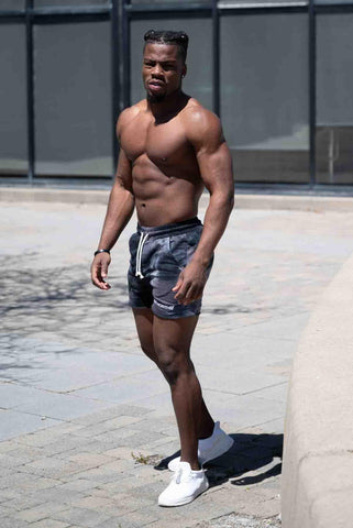 Striker Shorts - Blue Tie-Dye Men Shorts Jed North 